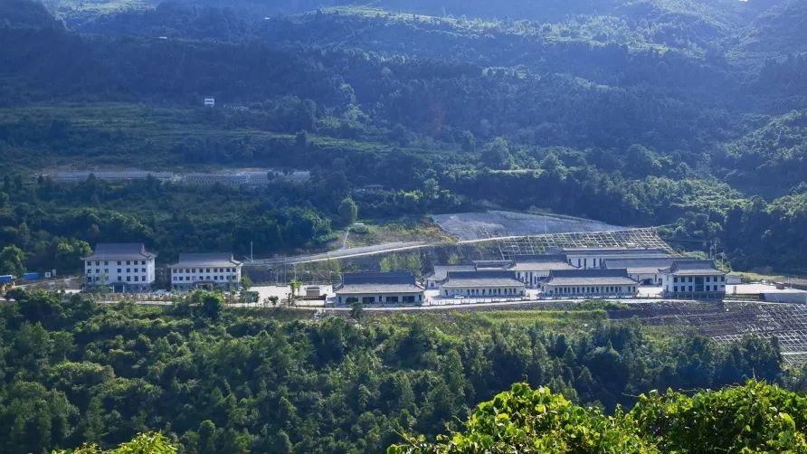 最新航拍！通川殡仪新馆展新颜